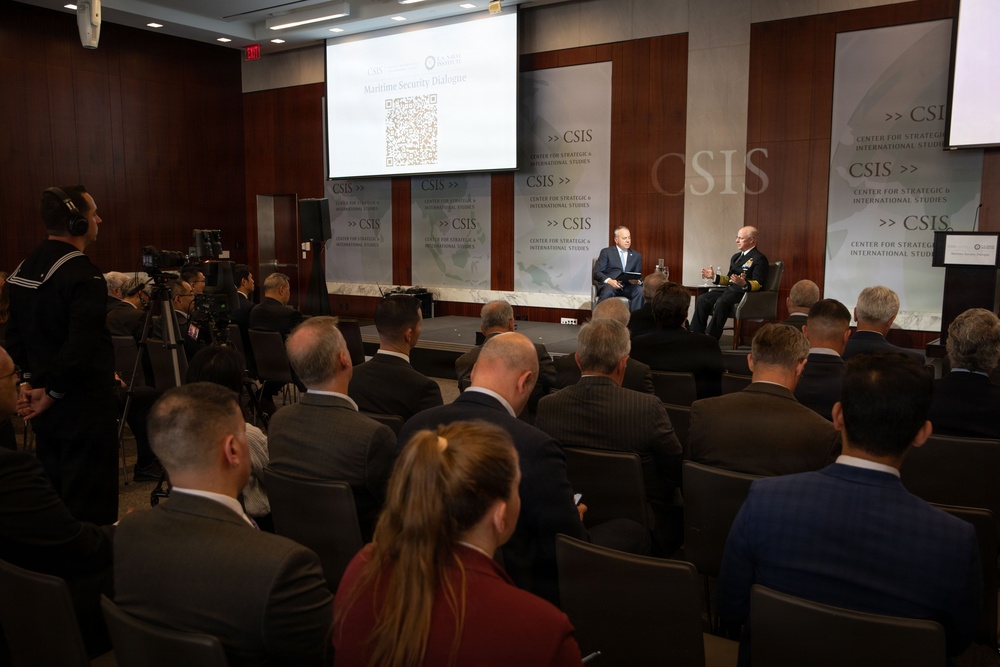 CNO Discusses U.S. Navy Fighting Instructions at CSIS