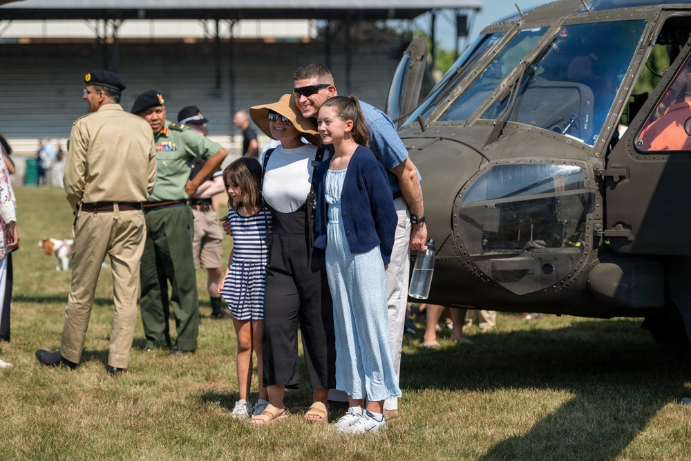 AY24 families with UHEY after opening ceremonies