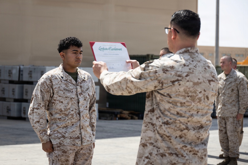 SMMC engages with VMM-362 (REIN) Marines