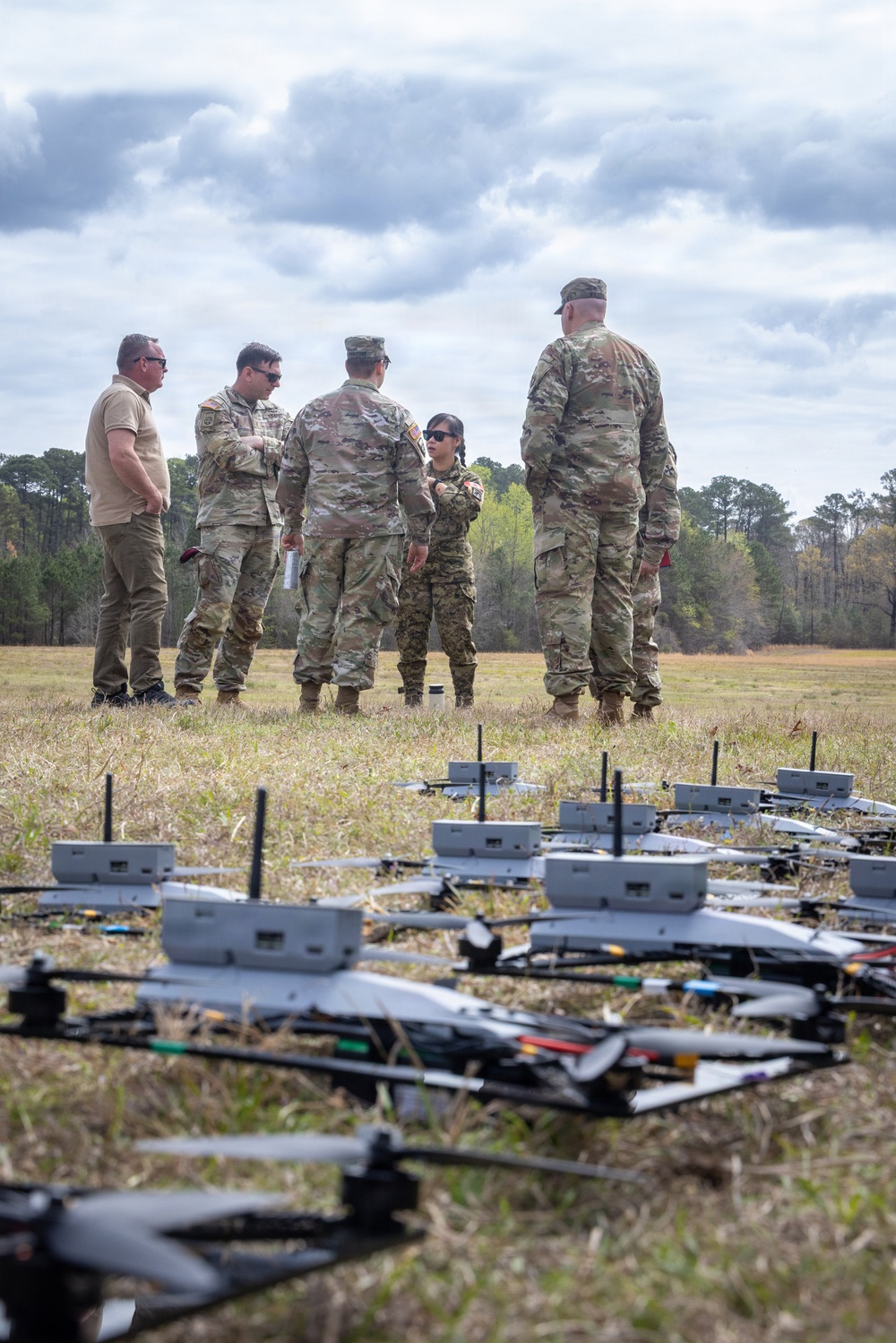 XVIII Airborne Corps Conducts Drone Swarm Demonstration