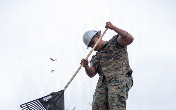 CLR-1 supports Operation Clean Sweep IV