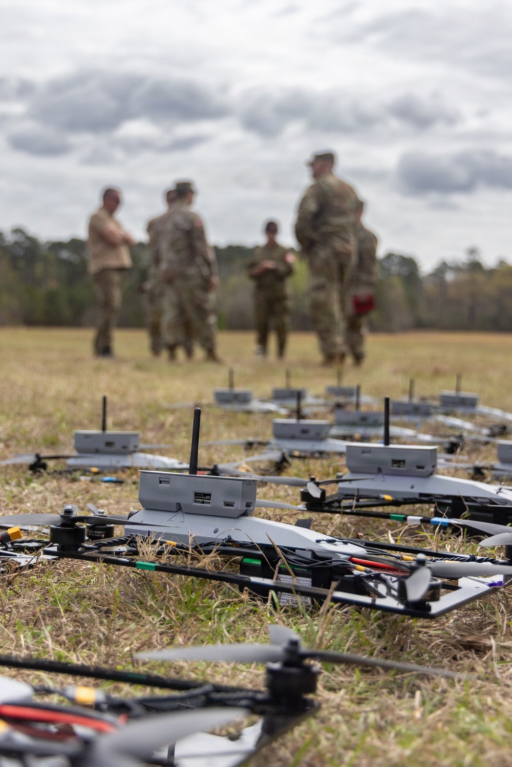 XVIII Airborne Corps Conducts Drone Swarm Demonstration