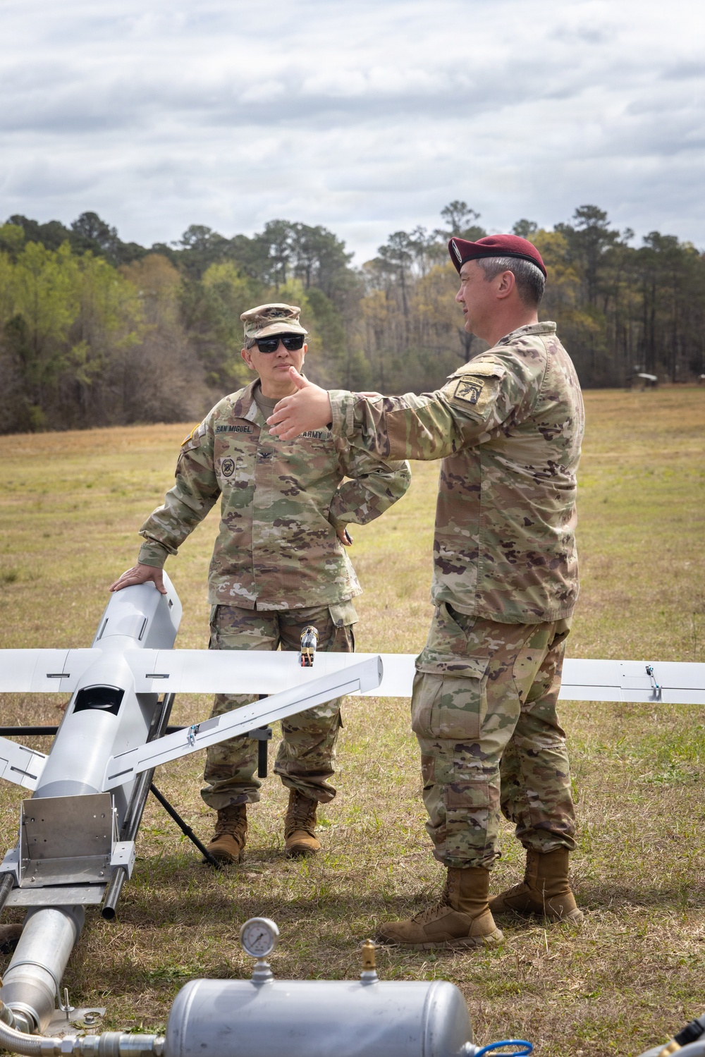 XVIII Airborne Corps Conducts Drone Swarm Demonstration