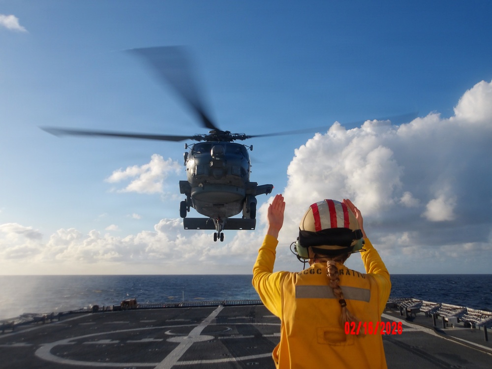 Coast Guard Cutter Stratton crew conducts 3-month multi-mission deployment in Caribbean and Pacific
