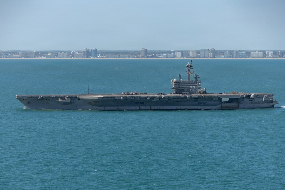 Daily Operations Aboard USS George H.W. Bush (CVN 77)