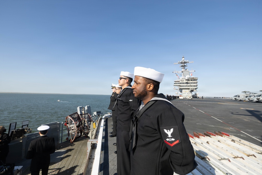 Daily Operations Aboard USS George H.W. Bush (CVN 77)