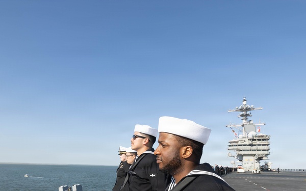 Daily Operations Aboard USS George H.W. Bush (CVN 77)