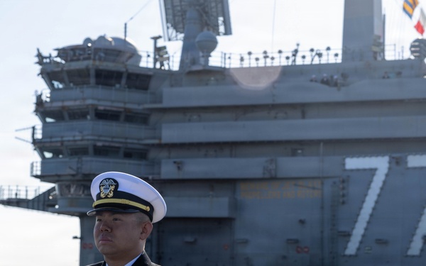 Daily Operations Aboard USS George H.W. Bush (CVN 77)