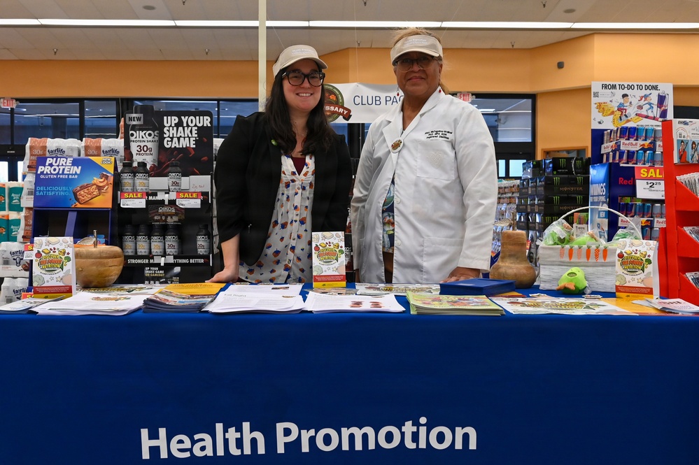 VSFB Health Promotion Team Leads Events for National Nutrition Month