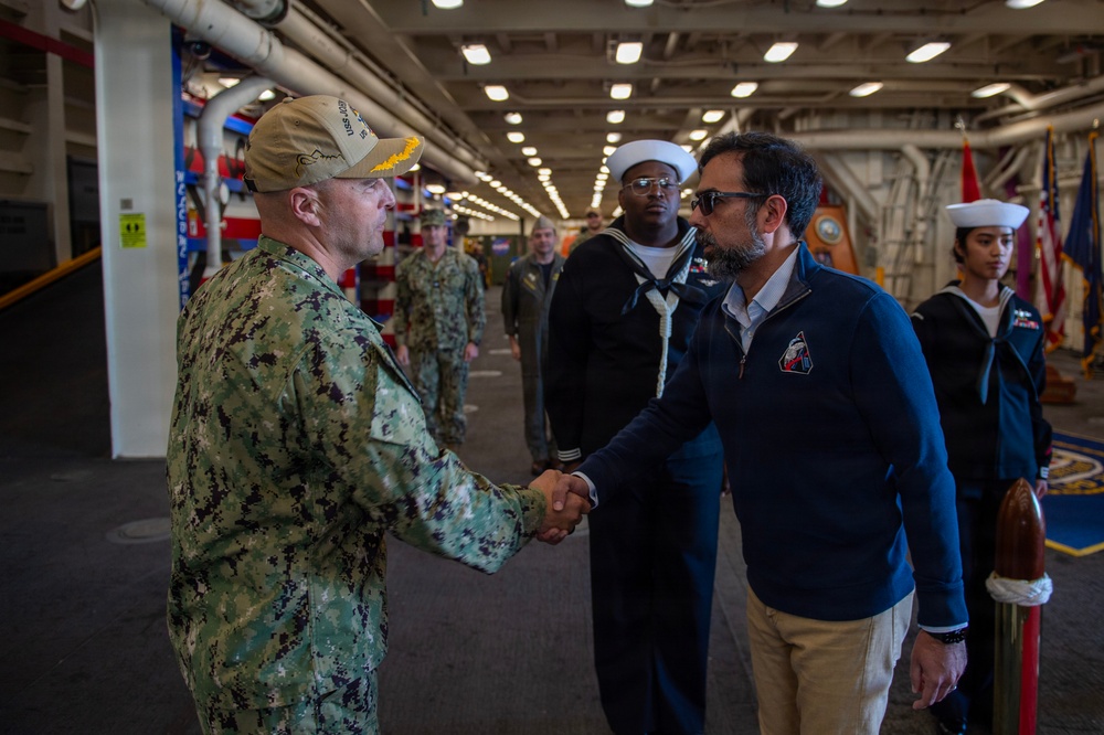 NASA Tour Aboard USS John P. Murtha