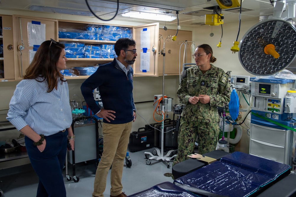 NASA Tour Aboard USS John P. Murtha