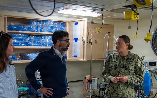 NASA Tour Aboard USS John P. Murtha