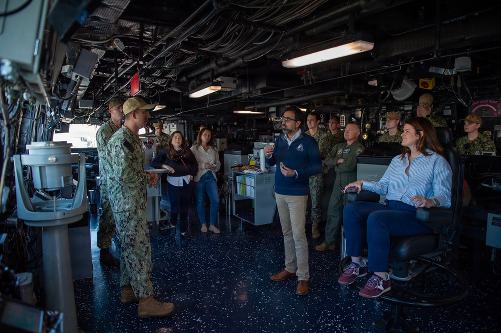 NASA Tour Aboard USS John P. Murtha