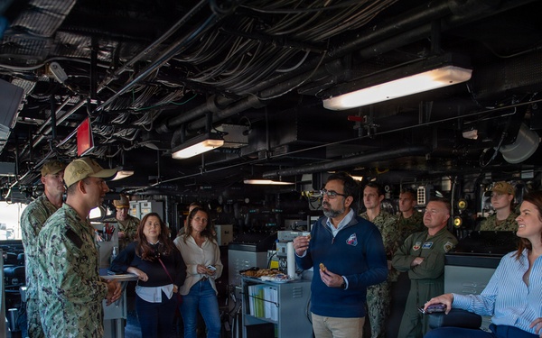 NASA Tour Aboard USS John P. Murtha
