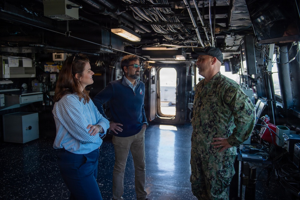 NASA Tour Aboard USS John P. Murtha