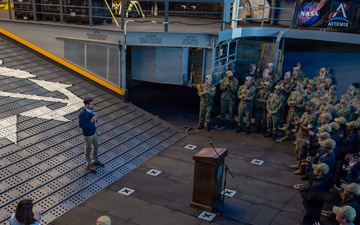 NASA Tour Aboard USS John P. Murtha