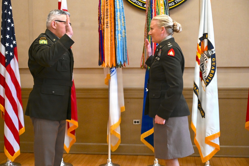 U.S. Army Col. Amy Cartmell promotion ceremony