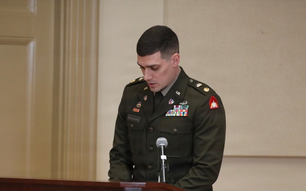 U.S. Army Col. Amy Cartmell promotion ceremony