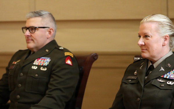 U.S. Army Col. Amy Cartmell promotion ceremony