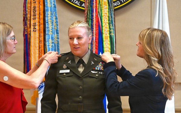 U.S. Army Col. Amy Cartmell promotion ceremony