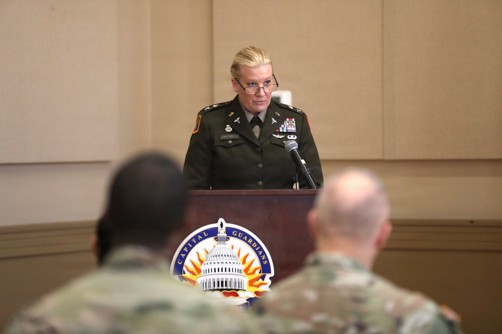 U.S. Army Col. Amy Cartmell promotion ceremony