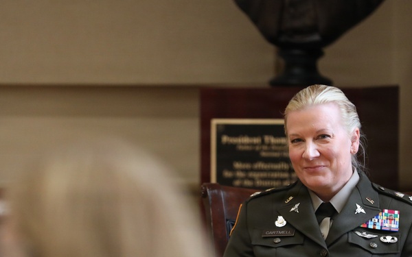 U.S. Army Col. Amy Cartmell promotion ceremony