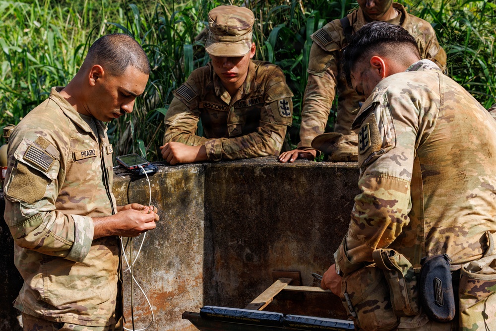 95th Combat Engineers conduct live-fire and breach training