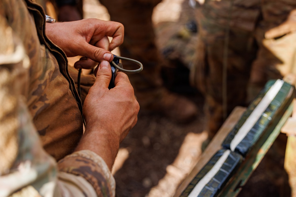 95th Combat Engineers conduct live-fire and breach training
