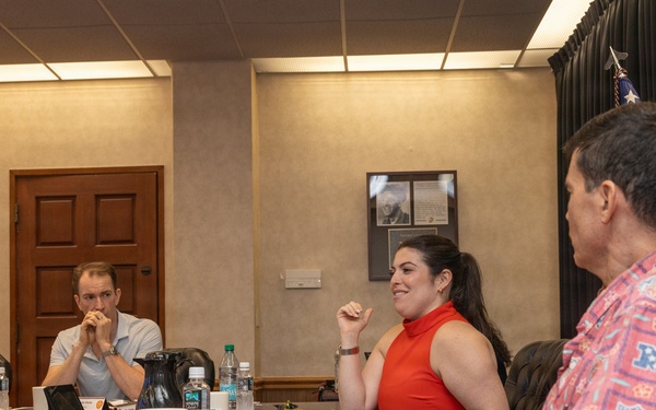 MARFORPAC hosts congressional staff delegation