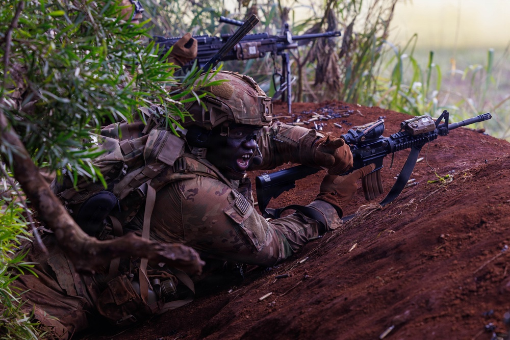 95th Combat Engineers conduct live-fire and breach training