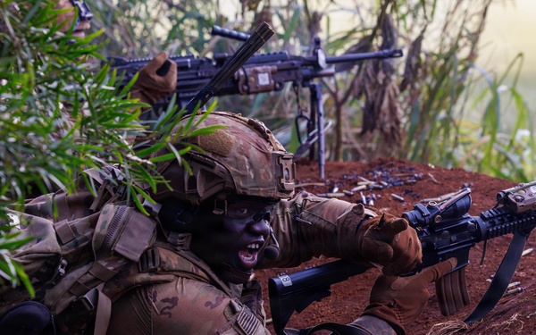 95th Combat Engineers conduct live-fire and breach training