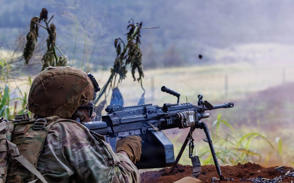 95th Combat Engineers conduct live-fire and breach training