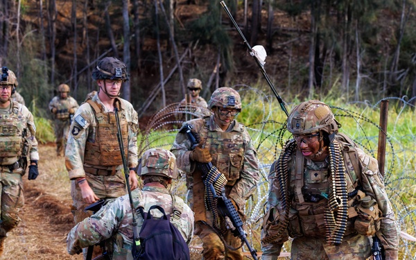 95th Combat Engineers conduct live-fire and breach training