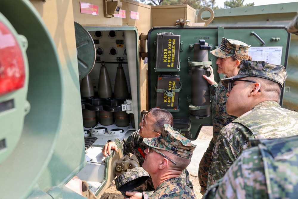 MARFORK, 3rd Marine Division Commanders visit 6TH ROKMC Brigade