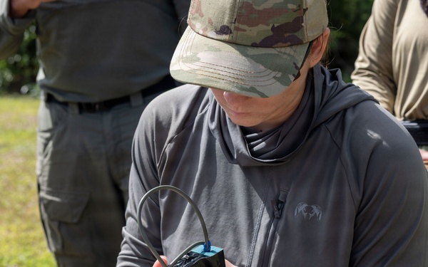 Camp Blaz Marines and 36th Civil Engineer Squadron Airmen Execute Joint EOD Range