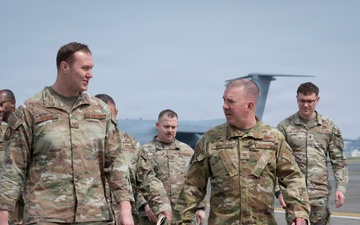 18th AF leaders assess Western Pacific mobility operations at Yokota
