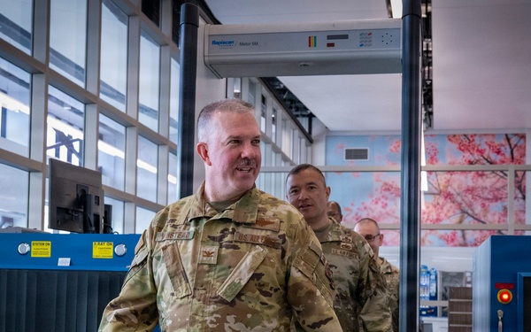 18th AF leaders assess Western Pacific mobility operations at Yokota