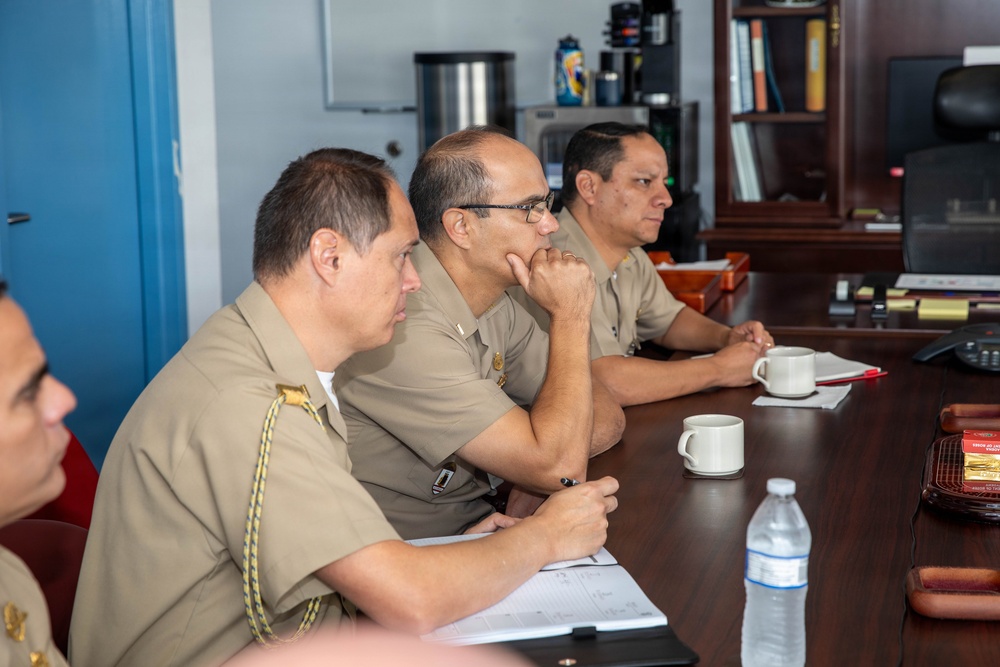 DESI Main Planning Conference (MPC) Office Call at Submarine Squadron 11