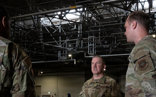 18th AF leaders assess Western Pacific mobility operations at Yokota