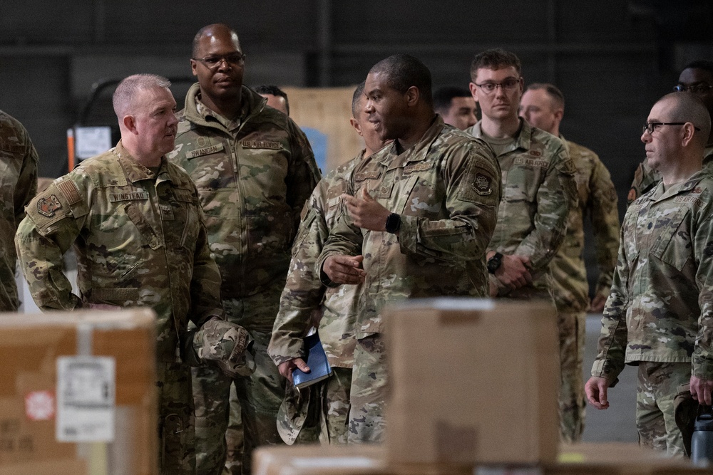 18th AF leaders assess Western Pacific mobility operations at Yokota