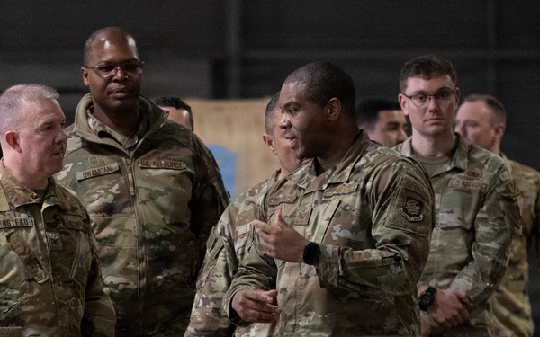 18th AF leaders assess Western Pacific mobility operations at Yokota