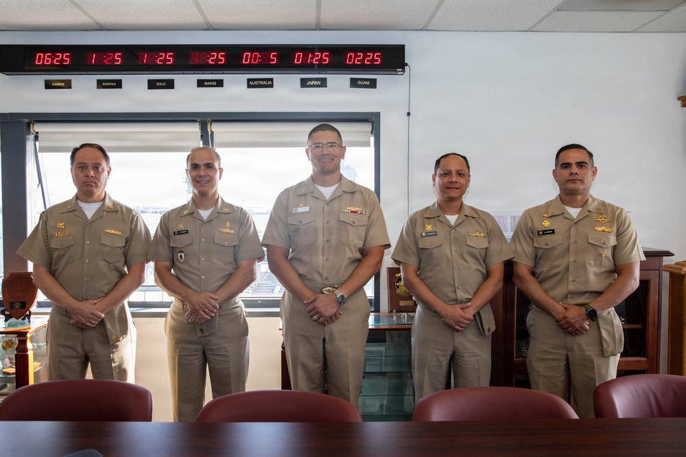 DESI Main Planning Conference (MPC) Office Call at Submarine Squadron 11
