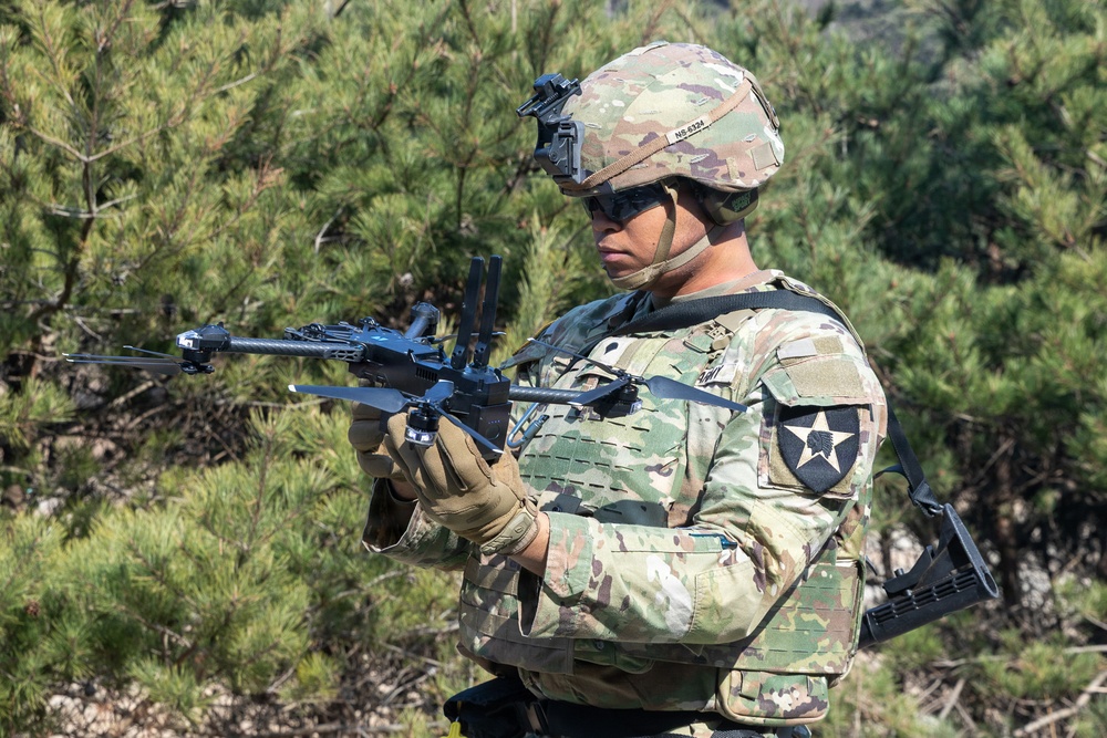 2CAB Soldiers Conduct Drone Reconnaissance During Talon Reach
