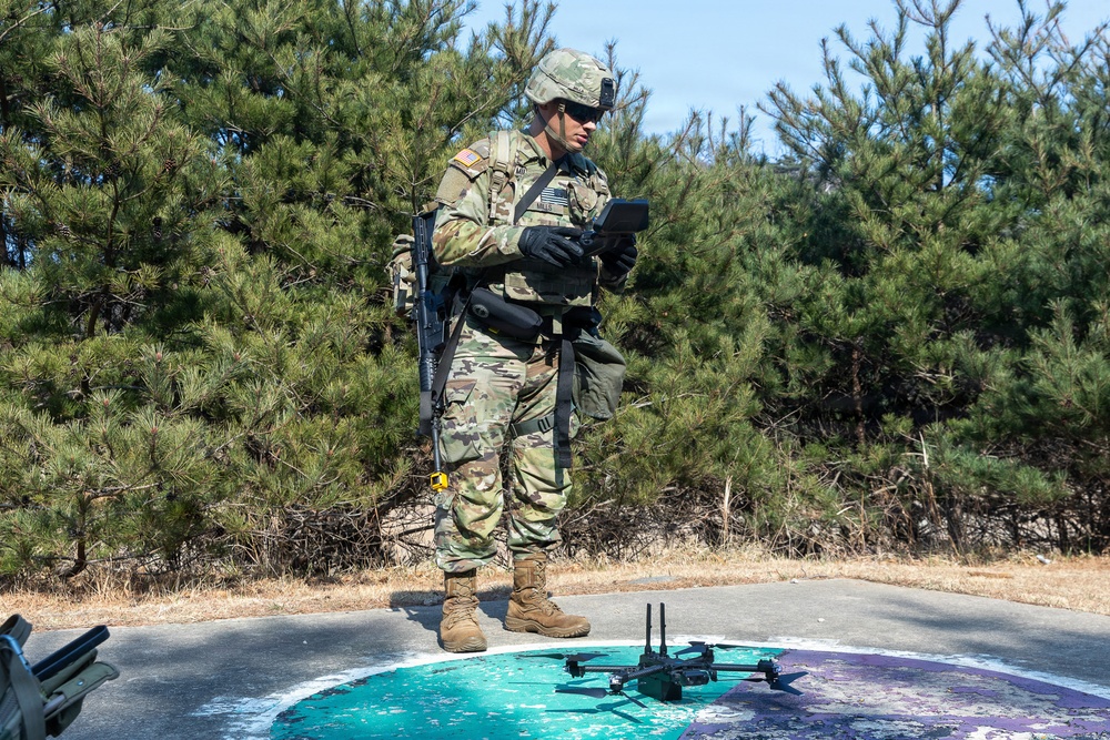 2CAB Soldiers Conduct Drone Reconnaissance During Talon Reach