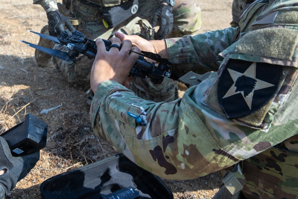 2CAB Soldiers Conduct Drone Reconnaissance During Talon Reach
