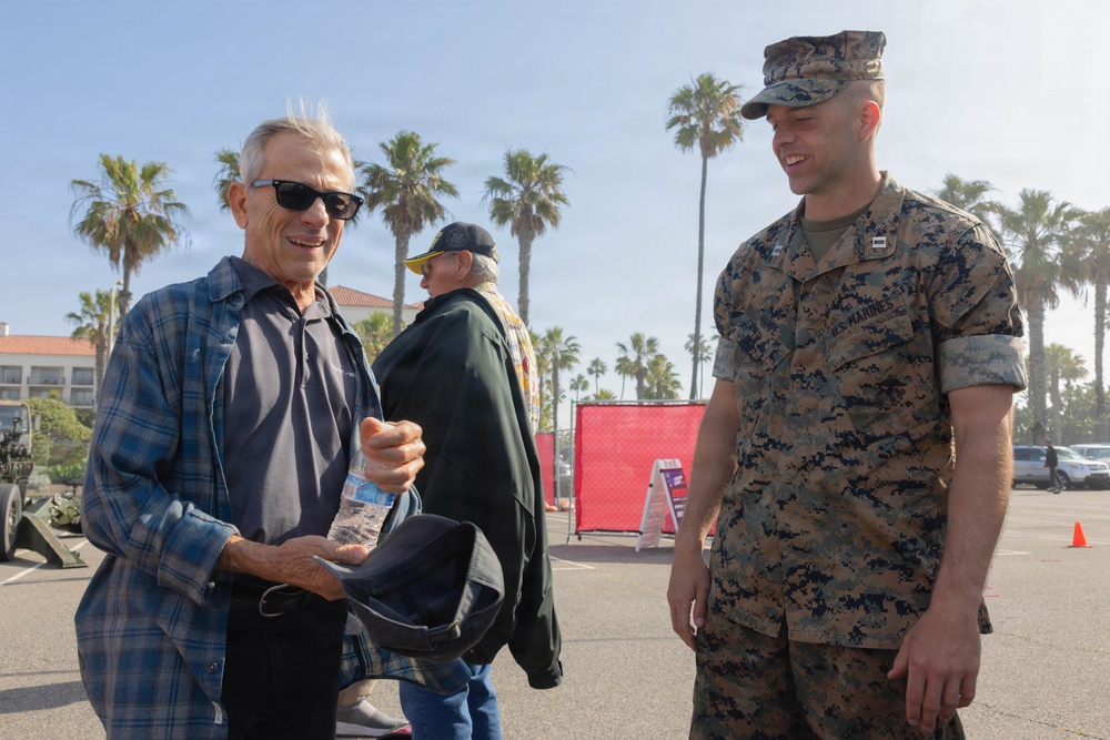 U.S. Marines display tactical vehicles, equipment at Hot Rods N' Heroes Car Show
