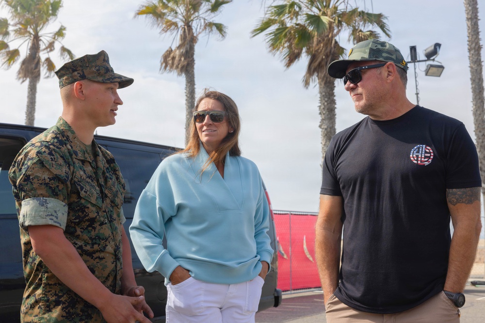 U.S. Marines display tactical vehicles, equipment at Hot Rods N' Heroes Car Show