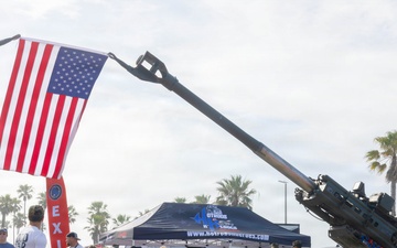 U.S. Marines display tactical vehicles, equipment at Hot Rods N' Heroes Car Show