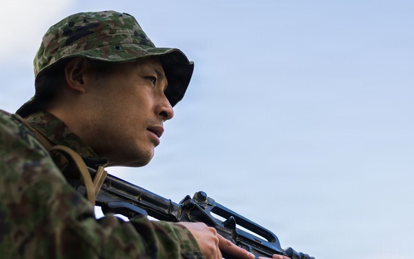 U.S. Marines, JGSDF Conduct Small Unit Leadership Evaluation