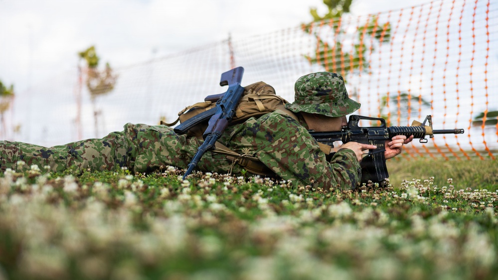 U.S. Marines, JGSDF Conduct Small Unit Leadership Evaluation